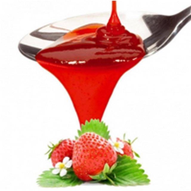 GSF Strawberry Sauce  جي اس اف صوص فراوله - Solly Mart