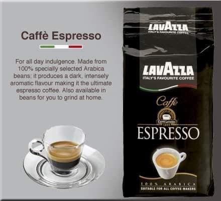 Lavazza Espresso Italiano 100% Arabica لافازا اسبريسو ايطاليانو ١٠٠٪؜ ارابيكا - Solly Mart