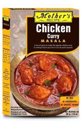 Mother’s Recipe Chicken Curry Masala مازرز ريسبي توابل فراخ بالكاري مساله - Solly Mart
