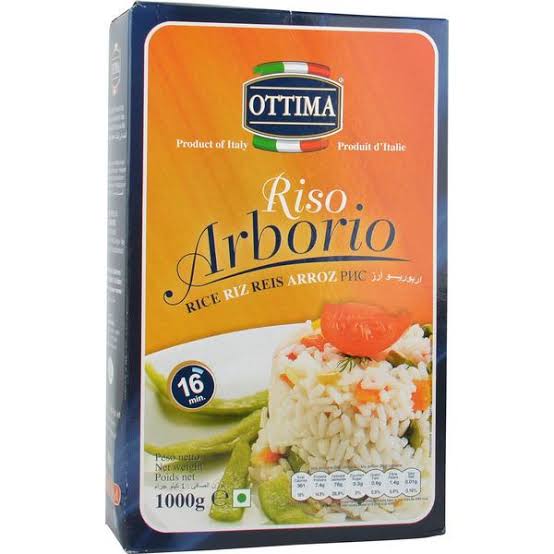 Ottima Riso Arborio Gluten Free اوتيما ارز اوربوريو خالي من الجلوتين
