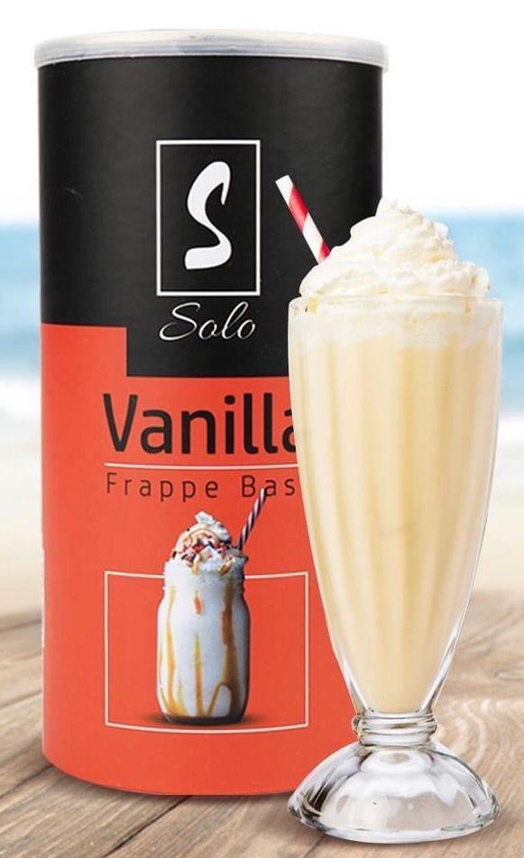 Solo Frappe Powder Vanilla  سولو فرابيه بودر فانيليا - Solly Mart